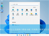 Win11 24H2热门搜索功能在哪里关闭? Win11不显示热门搜索的方法