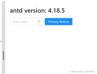 React使用Ant&nbsp;Design方式(简单使用)