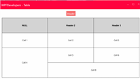 WPF实现Table布局控件的示例代码
