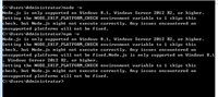 Win7系统只能安装的nodejs13.14,如何安装高版本nodejs