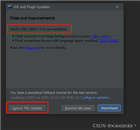 IntelliJ IDEA软件内如何实现更新到最新版本