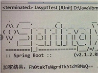 SpringBoot配置文件密码加密与解密的操作代码