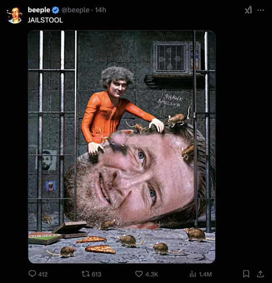 kraken宣布上架meme币jailstool！币价24小时内暴涨五万倍又急跌