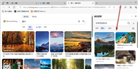 edge浏览器如何使用必应搜索图像 edge浏览器在边栏中使用必应搜索图像的方法