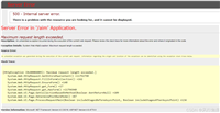 ASP.NET Web应用程序出现Maximum request length exceeded报错的解决方法