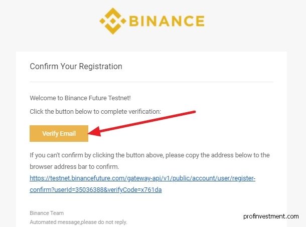 在binance futures testnet注册