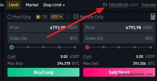 测试余额在演示交易所binance期货