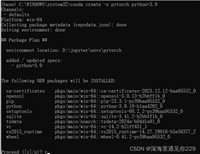 jupyter中torch库的安装与虚拟环境的搭建方式