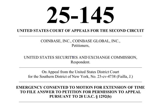 sec暂停对coinbase、binance的执行行动！全面停止加密货币相关调查