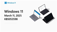 Win11 3 月累积更新推送:附KB5053598/KB5053602更新日志汇总