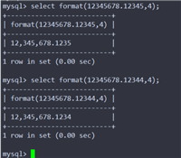 mysql函数之常见数学函数示例详解