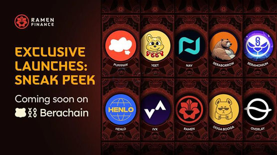 ramen finance推出双模式launchpad！能助推熊链berachain打新潮吗