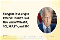 美国加密货币储备中的5 种加密货币:川普对ADA、SOL、XRP、ETH 和BTC 的大胆新愿景
