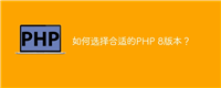 如何选择合适的PHP 8版本?