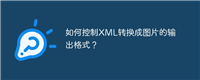 如何控制XML转换成图片的输出格式?