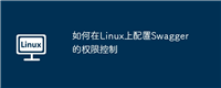 如何在Linux上配置Swagger的权限控制