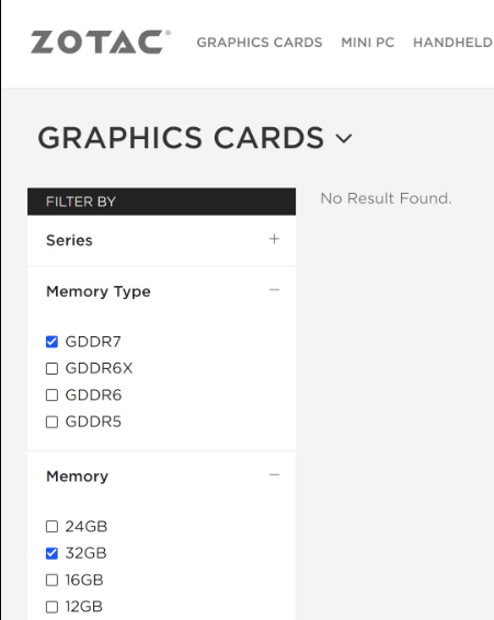 rtx50系要来咯 索泰证实5090配32gb gddr7显存 用料扎实