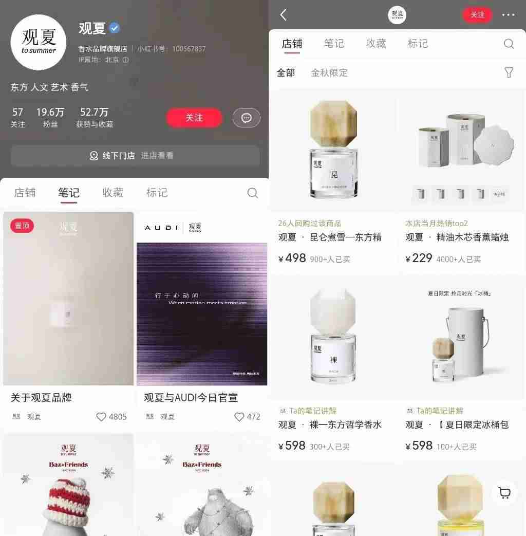 在小红书做新香氛品牌，三个月引流转化百万gmv