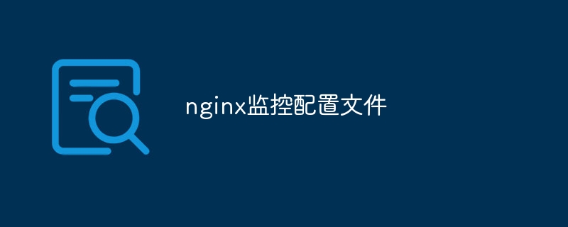 nginx监控配置文件