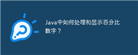Java中如何处理和显示百分比数字?