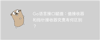 Go语言接口赋值:值接收器和指针接收器究竟有何区别?