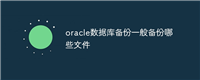 oracle数据库备份一般备份哪些文件