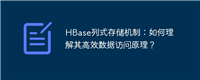 HBase列式存储机制:如何理解其高效数据访问原理?
