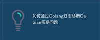 如何通过Golang日志诊断Debian网络问题