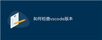 如何检查vscode版本