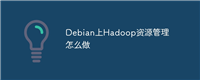 Debian上Hadoop资源管理怎么做