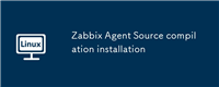 Zabbix Agent Source compilation installation