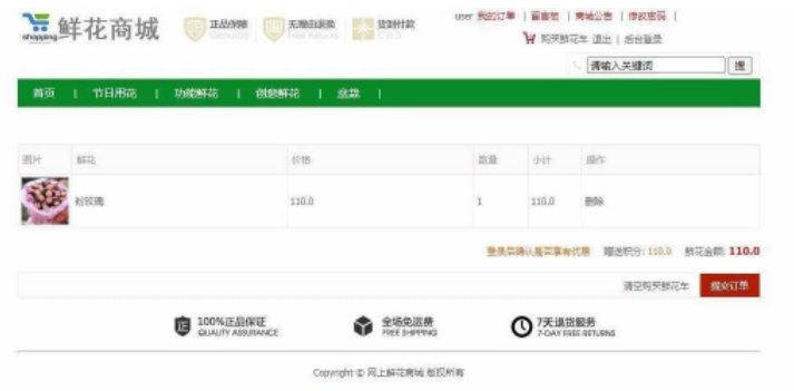 java如何实现鲜花商城系统