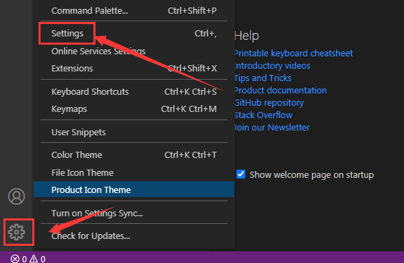 vscode怎么打开保护套