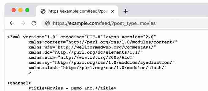 如何在 wordpress 中为每个自定义帖子类型创建单独的 rss 源