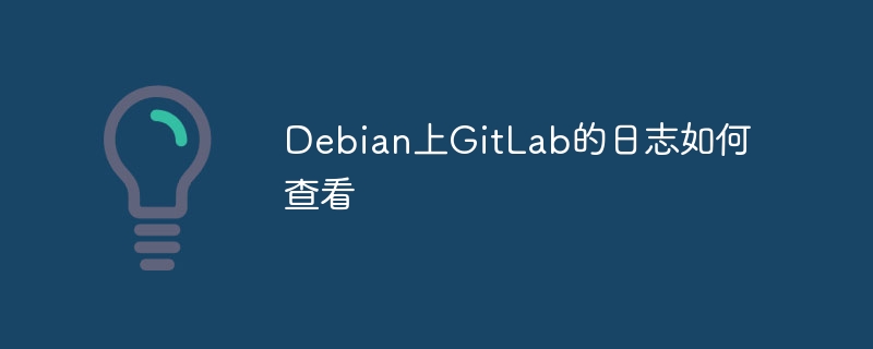 debian上gitlab的日志如何查看