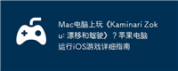 Mac电脑上玩《Kaminari Zoku: 漂移和驾驶》?苹果电脑运行iOS游戏详细指南