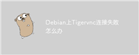 Debian上Tigervnc连接失败怎么办
