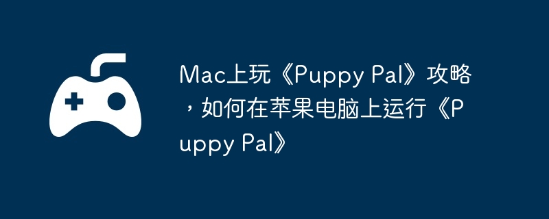 mac上玩《puppy pal》攻略，如何在苹果电脑上运行《puppy pal》