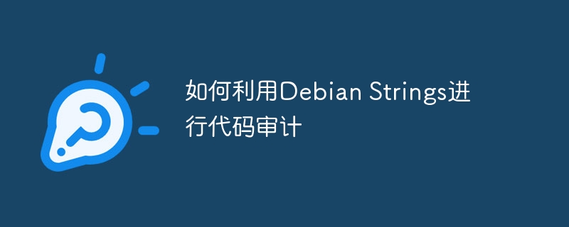 如何利用debian strings进行代码审计