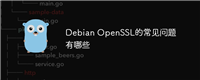 Debian OpenSSL的常见问题有哪些