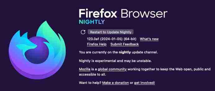 firefox 火狐浏览器开始支持 pwa 应用