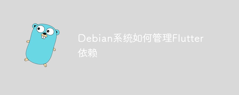 debian系统如何管理flutter依赖