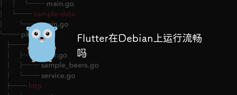 flutter在debian上运行流畅吗