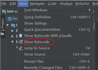 idea查看class字节码的示例代码