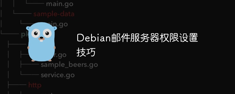 debian邮件服务器权限设置技巧