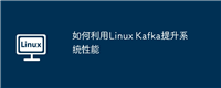 如何利用Linux Kafka提升系统性能