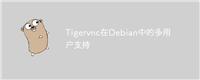 Tigervnc在Debian中的多用户支持