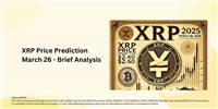 3月26日XRP币价格预测：可能会升至2.48–2.52美元