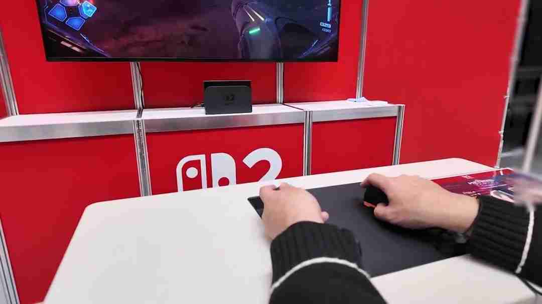 《银河战士prime 4》试玩实机 把joy con手柄当鼠标