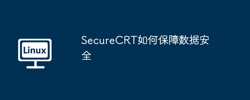 securecrt如何保障数据安全